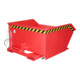Bauer Südlohn Récipient à copeaux GU-E 750, peint, rouge feu