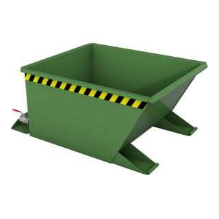 Bauer Südlohn Bac à copeaux basculant SGU-RZ30, peint