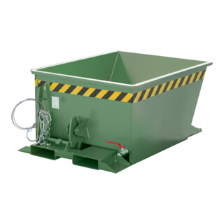 Bauer Südlohn Bac à copeaux basculant SGU-RZ30, peint