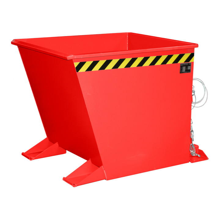 Bauer Südlohn Récipient à copeaux SGU-RZ 55, peint, rouge feu