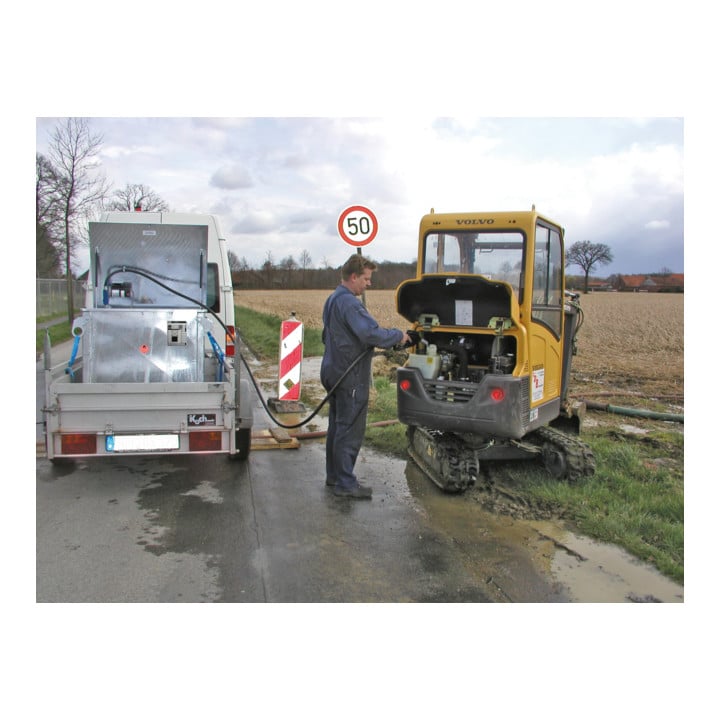 Bauer Südlohn Réservoir de carburant MT 450, galvanisé à chaud