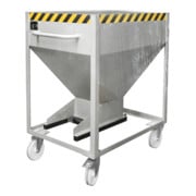 Bauer Südlohn Réservoir silo SR-D 375, galvanisé à chaud