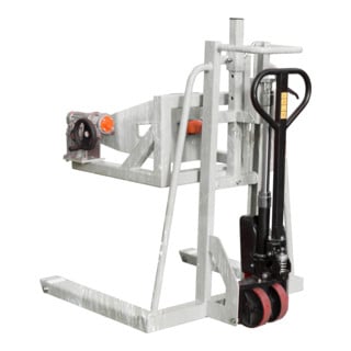 Bauer Südlohn Rouleau de levage pour fûts FHR 600 F, galvanisé à chaud