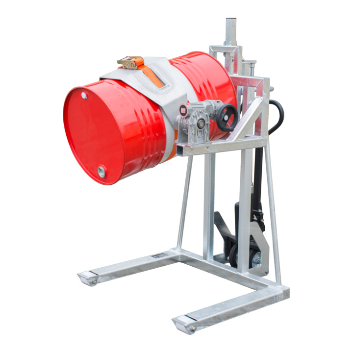 Bauer Südlohn Rouleau de levage pour fûts FHR 600 F, galvanisé à chaud