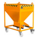 Bauer Südlohn Silobehälter SR-D 375, peint, orange jaune