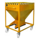 Bauer Südlohn Silobehälter SR-D 375, peint, orange jaune