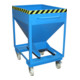 Bauer Südlohn Silobehälter SRE-D 375, peint, bleu clair