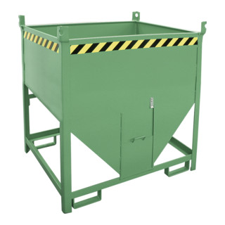 Conteneur silo Bauer Südlohn SGS75, laqué