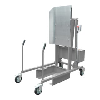 Bauer Südlohn Station de basculement pour poubelles MKS-12V, laquée