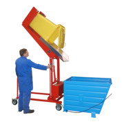 Station de basculement de poubelle Bauer Südlohn MKS-230V, laquée
