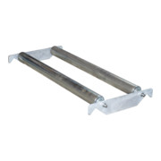 Bauer Südlohn Support à rouleaux emboîtable, galvanisé