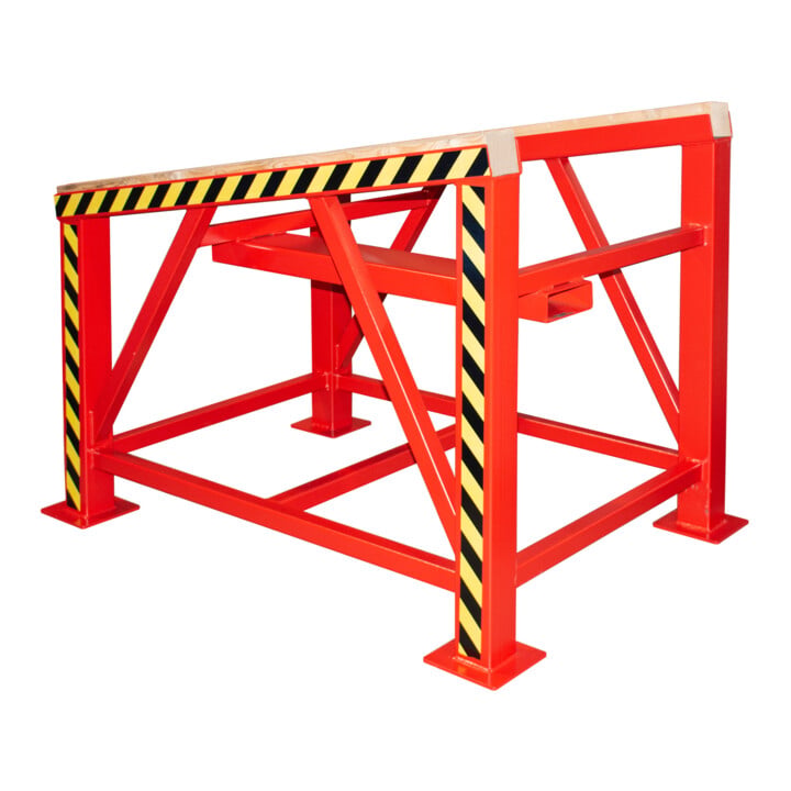 Bauer Südlohn Support de chargement VS, peint, rouge feu
