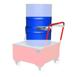 Bauer Südlohn Support de fût avec sangle pour 1 fût de 200 litres