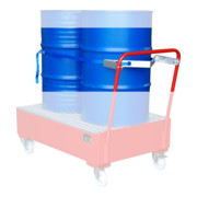 Bauer Südlohn Support de fût avec sangle pour 2 x 200 litres fûts