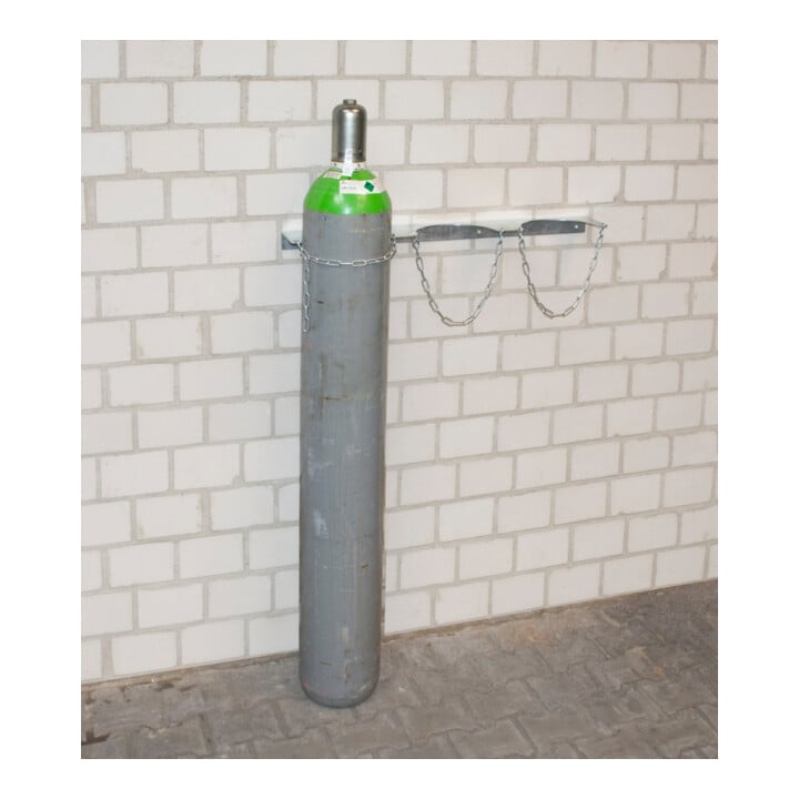 Bauer Südlohn Support mural pour bouteilles de gaz GWH 230-III, galvanisé à chaud