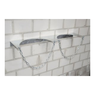 Bauer Südlohn Support mural pour bouteilles de gaz GWH 320-II, galvanisé à chaud