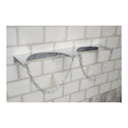 Bauer Südlohn Support mural pour bouteilles de gaz GWH 320-II, galvanisé à chaud