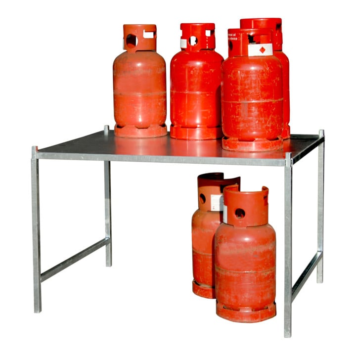 Bauer Südlohn Support pour bouteilles de gaz type GFG, galvanisé