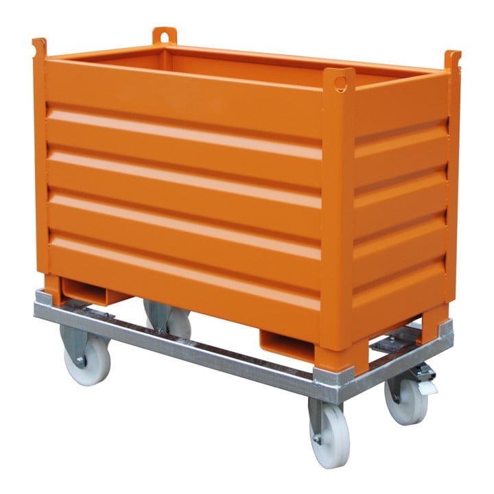 Bauer Südlohn Système de conteneurs SBS 500, peint, orange jaune