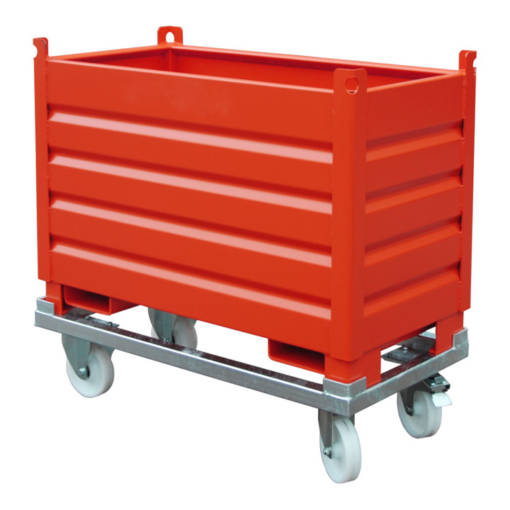 Bauer Südlohn Système de conteneurs SBS 500, peint, rouge feu