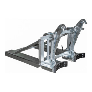 Bauer Südlohn Transpalette à fût RS-II/D 91, galvanisé à chaud