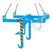 Bauer Südlohn traverse basculante pour conteneur de matériaux de construction BBT, peint, gris souris-1