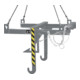 Bauer Südlohn traverse basculante pour conteneur de matériaux de construction BBT, peint, gris souris-1