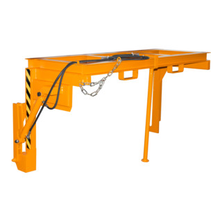 Bauer Südlohn Traverse pour benne empilable BST-H 200, laquée, gris souris