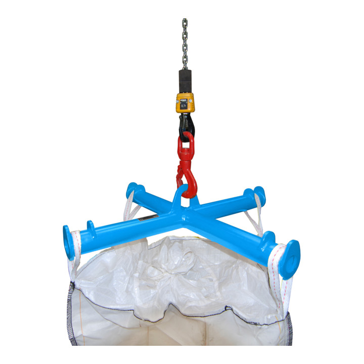 Bauer Südlohn Traverse pour Big-Bags TBB, laquée, bleu clair