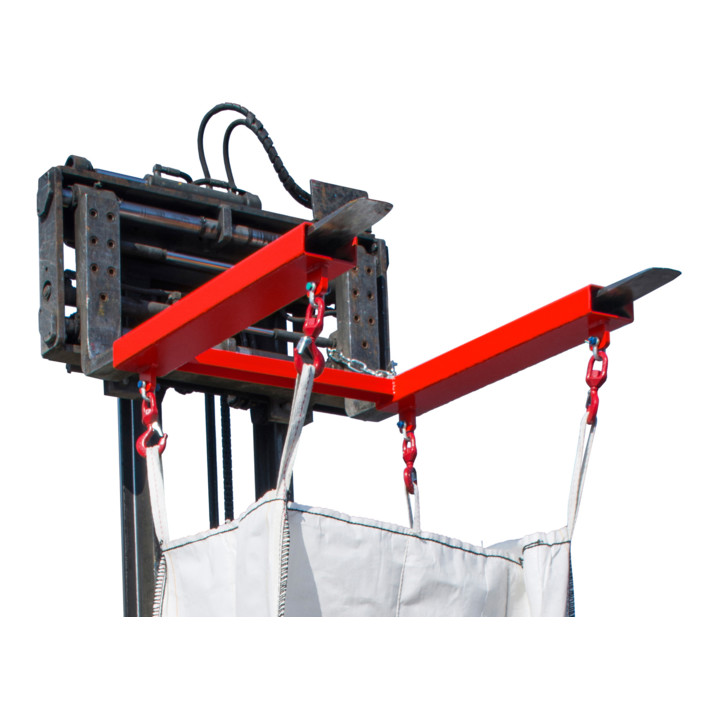 Bauer Südlohn Traverse pour Big-Bags TBB-W, peint, rouge feu