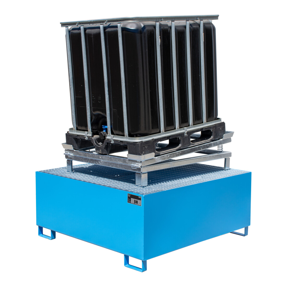 Bauer Südlohn Vidangeur de résidus IBC IR-1, galvanisé à chaud