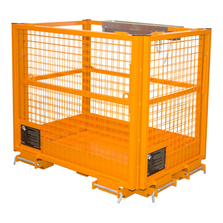 Bauer Südlohn Arbeitsbühne MB-II, lackiert, Gelborange