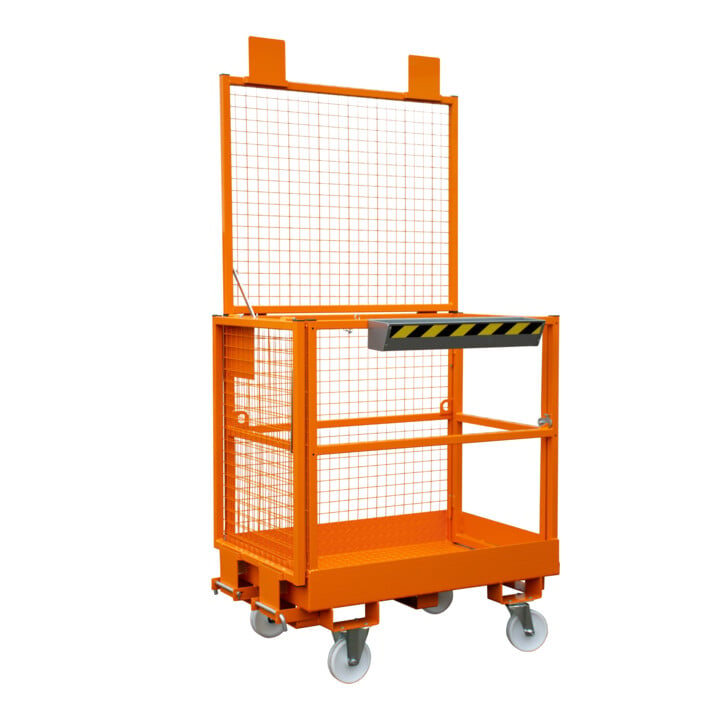 Bauer Südlohn Arbeitsbühne MB-II, lackiert, Gelborange
