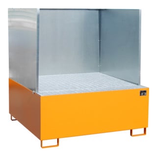 Bauer Südlohn Auffangwanne AW 1000/SW, lackiert, Gelborange