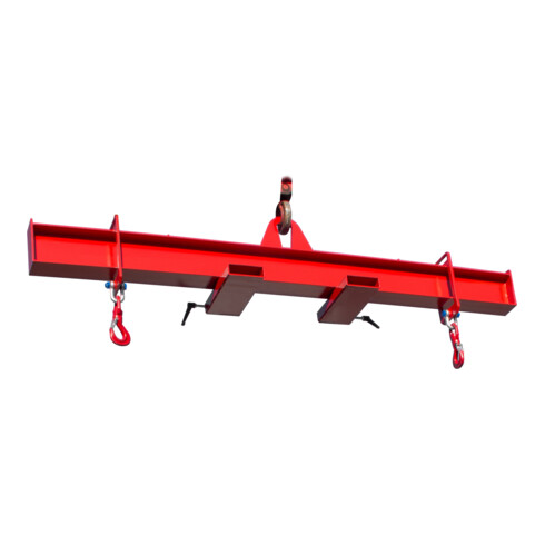 Bauer Südlohn Balken-Traverse BT 3001, lackiert, Feuerrot
