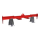 Bauer Südlohn Balken-Traverse BT 3001, lackiert, Feuerrot-4