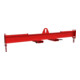 Bauer Südlohn Balken-Traverse BT 3002, lackiert, Feuerrot-3