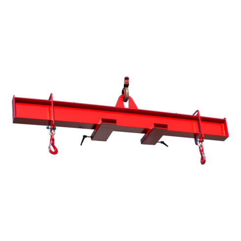 Bauer Südlohn Balken-Traverse BT 3003, lackiert, Feuerrot
