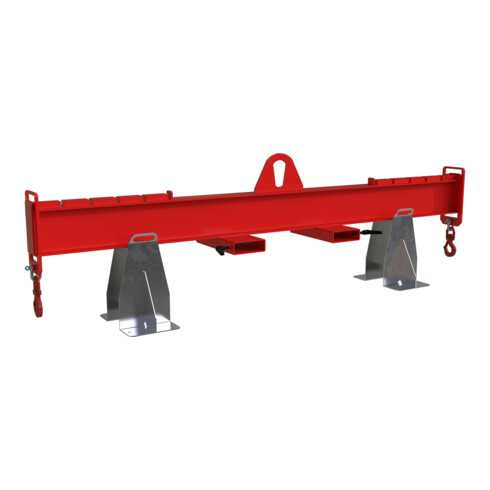 Bauer Südlohn Balken-Traverse BT 3003, lackiert, Feuerrot