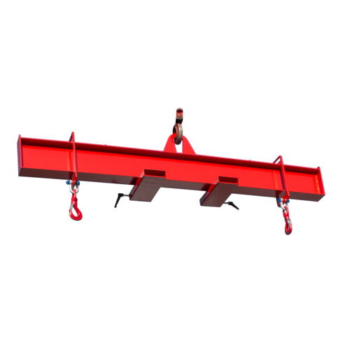 Bauer Südlohn Balken-Traverse BT 3005, lackiert, Feuerrot