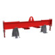 Bauer Südlohn Balken-Traverse BT 3005, lackiert, Feuerrot-5