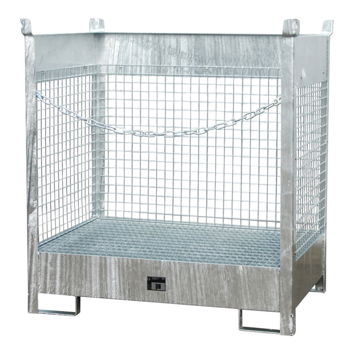 Bauer Südlohn Fass-Stapelpalette FSP-2 D, feuerverzinkt