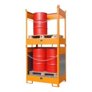 Bauer Südlohn Fass-Stapelpalette FSP-2G, lackiert