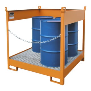 Bauer Südlohn Fass-Stapelpalette FSP-4, lackiert