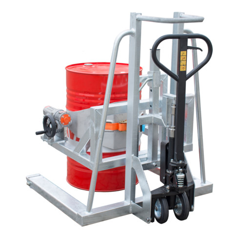 Bauer Südlohn Fassheberoller FHR 600 F, feuerverzinkt