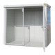 Bauer Südlohn Gasflaschen-Container GFC-B M3, lackiert, Grauweiß