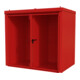 Bauer Südlohn Gasflaschen-Container GFC-B/W M3, lackiert, Feuerrot