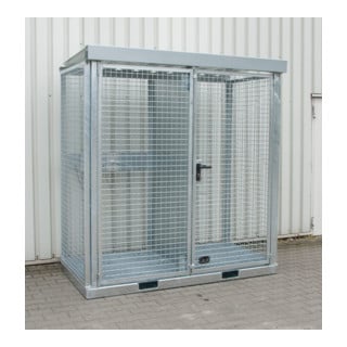Bauer Südlohn Gasflaschen-Container GFC-E/G M2, feuerverzinkt