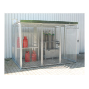 Bauer Südlohn Gasflaschen-Container GFC-M5/D, feuerverzinkt-3