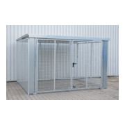Bauer Südlohn Gasflaschen-Container GFC-M6/D-DF, feuerverzinkt